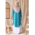 Fateeha Blouse - Aqua